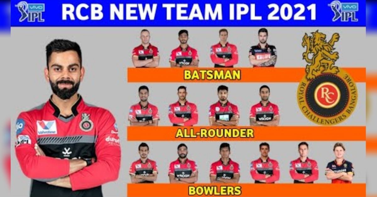 You are currently viewing RCB Squad 2021: All Royal Challengers Bangalore Players List in IPL