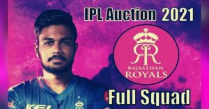 Read more about the article RR Players List 2021: Complete Squad of  Rajasthan Royals Team