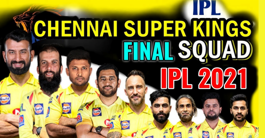 All Chennai Super Kings players List in IPL 2021