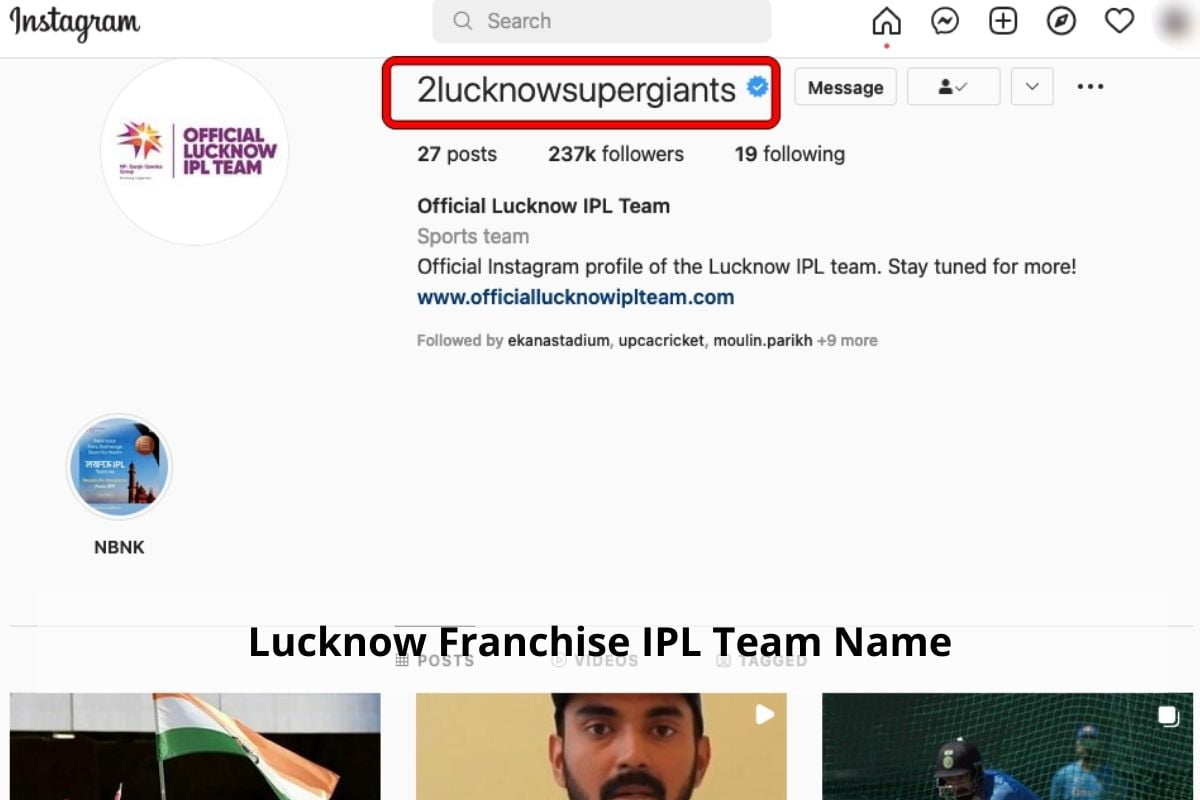 Read more about the article IPL 2022 News: Lucknow Franchise Drops A Hint On Their Team Name