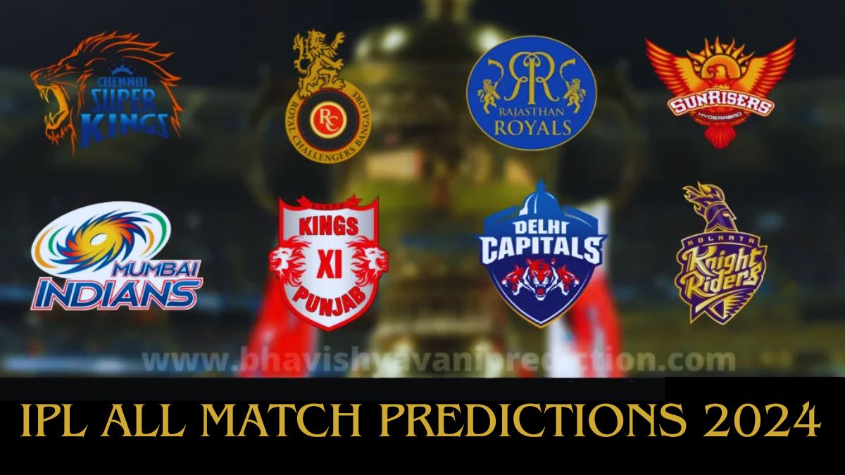 You are currently viewing IPL All Match Predictions 2024: Today Who Will Win Astrology 100%