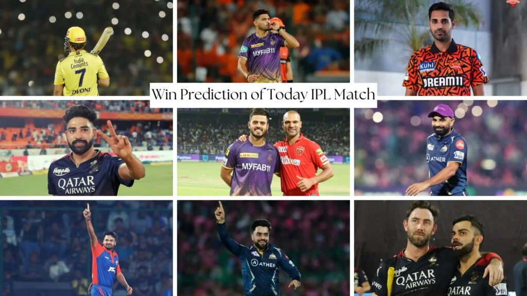 Win Prediction of Today IPL Match